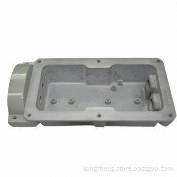Die-casted Valve Base, CNC Lathing, Milling, Surface Treatment is Optional, Made of ADC12